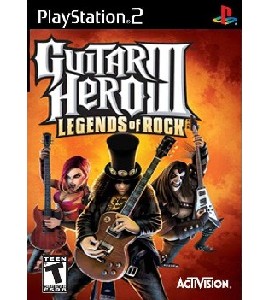 PS2 - Guitar Hero III - Legends of Rock