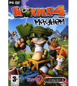 PC DVD - Worms 4 - Mayhem