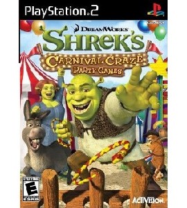 PS2 - Shrek´s - Carnival Chaze Party Games