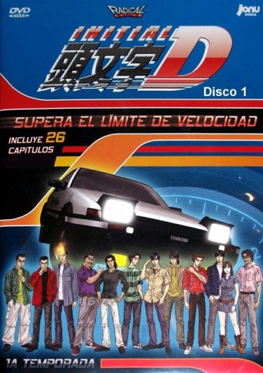Initial D - First Stage - Temporada 1 - Disco 1