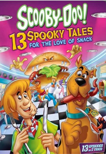 scooby doo 13 spooky tales for the love of snack