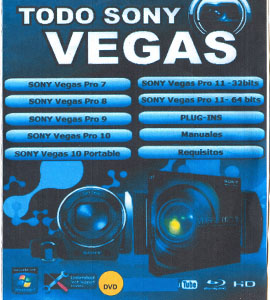 PC DVD - Todo Sony Vegas (Software Instalación)