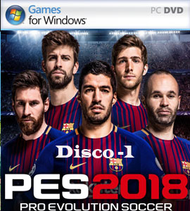 PC DVD - Pes 2018 Pro Evolution Soccer 2018 Disco-1
